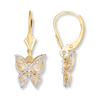 14k Safety Replacement Butterfly Earring Backs- Women Dainty Gold Jewelry