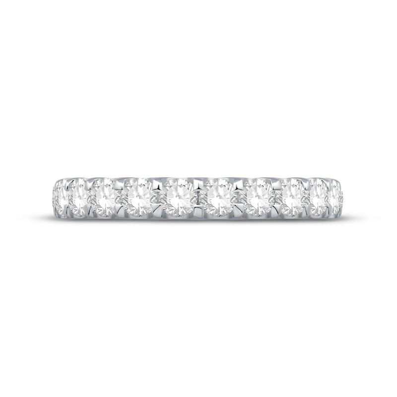 Main Image 2 of Diamond Anniversary Band 1 ct tw Round-cut 18K White Gold