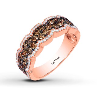 Le Vian Chocolate Diamonds 1 ct tw 14K Strawberry Gold Ring | Kay Outlet