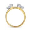 Thumbnail Image 2 of Diamond Enhancer Ring 1/4 ct tw Baguettes 14K Yellow Gold