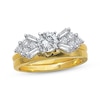 Thumbnail Image 3 of Diamond Enhancer Ring 1/4 ct tw Baguettes 14K Yellow Gold