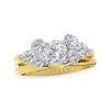 Thumbnail Image 2 of Diamond Enhancer Ring 3/4 ct tw Round-Cut 14K Yellow Gold