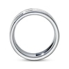 Thumbnail Image 2 of Men's Diamond Wedding Band 1/4 ct tw Round-cut Tungsten Carbide/Sterling Silver Size 10