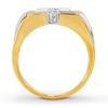 Thumbnail Image 2 of Men's Ring 5/8 ct tw Diamonds 10K Two-Tone Gold