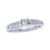 Thumbnail Image 1 of Diamond Engagement Ring 5/8 ct tw Princess-cut 14K White Gold