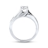 Thumbnail Image 3 of Diamond Engagement Ring 3/4 ct tw Princess-cut 14K White Gold