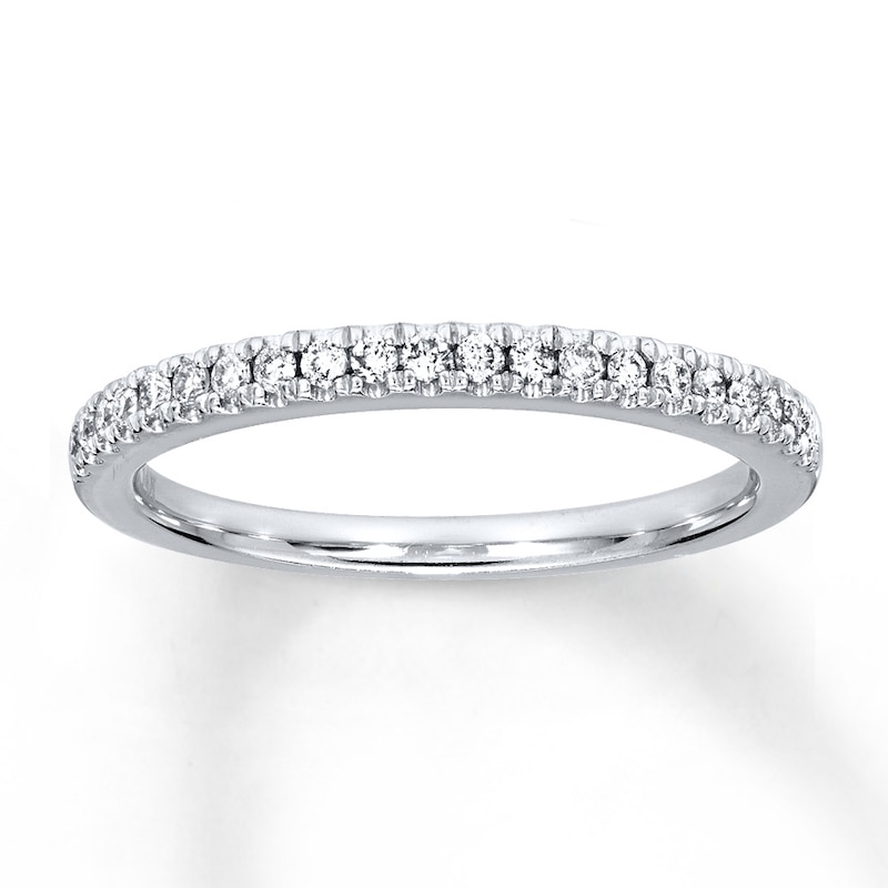 Diamond Wedding Ring 1/6 ct tw Round-cut 14K White Gold | Kay Outlet