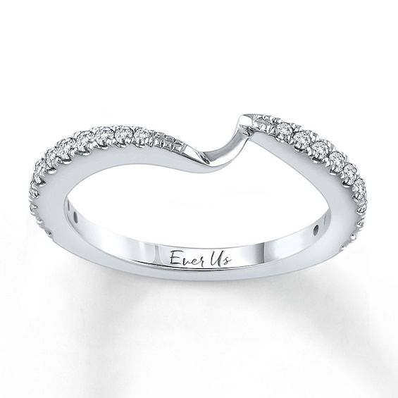 Ever Us Band 1/3 ct tw Diamonds 14K White Gold