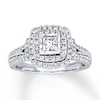 Thumbnail Image 0 of Radiant Reflections Engagement Ring 1 ct tw Diamonds 14K Gold