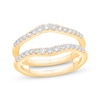 Thumbnail Image 1 of Round-Cut Diamond Curved Enhancer Ring 1/2 ct tw 14K Yellow Gold