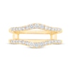 Thumbnail Image 3 of Round-Cut Diamond Curved Enhancer Ring 1/2 ct tw 14K Yellow Gold