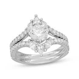 Neil Lane Artistry Round, Pear & Marquise-Cut Lab-Grown Diamond Bridal Set 1-7/8 ct tw 14K White Gold