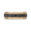 Thumbnail Image 3 of Neil Lane Men's Black Diamond Wedding Band 1 ct tw 14K Yellow Gold