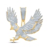 Thumbnail Image 1 of Men's Diamond Flying Eagle Charm 5/8 ct tw 10K Yellow Gold