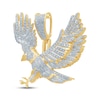 Thumbnail Image 2 of Men's Diamond Flying Eagle Charm 5/8 ct tw 10K Yellow Gold