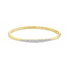 Thumbnail Image 1 of Graduating Diamond Bangle Bracelet 3/4 ct tw 10K Yellow Gold