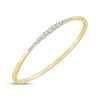 Thumbnail Image 2 of Graduating Diamond Bangle Bracelet 3/4 ct tw 10K Yellow Gold