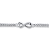 Thumbnail Image 1 of Infinity Bracelet 1/20 ct tw Diamonds Sterling Silver