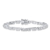 Thumbnail Image 0 of Mom Infinity Bracelet Diamond Accents Sterling Silver