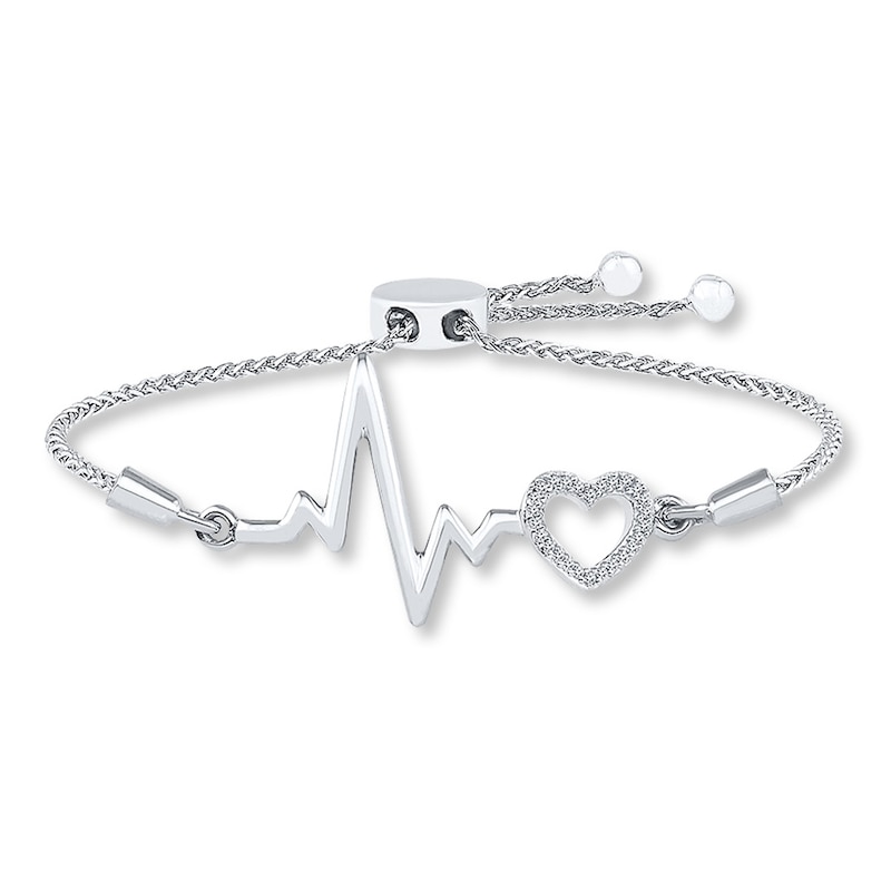 Heartbeat Charm Bracelet