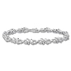 Thumbnail Image 1 of Diamond Bracelet 1/10 ct tw Round-cut Sterling Silver