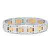 Thumbnail Image 1 of Men's Diamond Bracelet 3/4 ct tw Stainless Steel/Ion-Plating 8.5&quot;