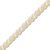 Thumbnail Image 1 of Diamond Bracelet 3/4 ct tw Round-cut 10K Yellow Gold 7.25&quot;