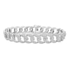 Thumbnail Image 1 of Men's Diamond Bracelet 1 ct tw Sterling Silver 8.5&quot;