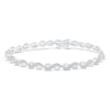 Thumbnail Image 1 of Diamond Fashion Bracelet 1/2 ct tw Round-cut 10K White Gold