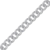 Thumbnail Image 2 of Diamond Bracelet 1 ct tw Round-cut Sterling Silver 7&quot;