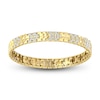 Thumbnail Image 1 of Men's Diamond Link Bracelet 1 ct tw Round-cut 10K Yellow Gold 8.5&quot;