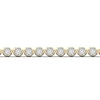 Thumbnail Image 1 of Men's Diamond Tennis Bracelet 2 ct tw Round-cut 10K Yellow Gold 8.5"