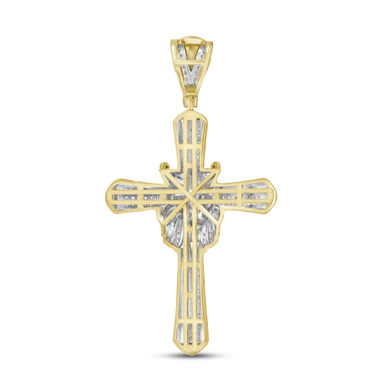 Men's Gold X Cross Charm in 10K Gold