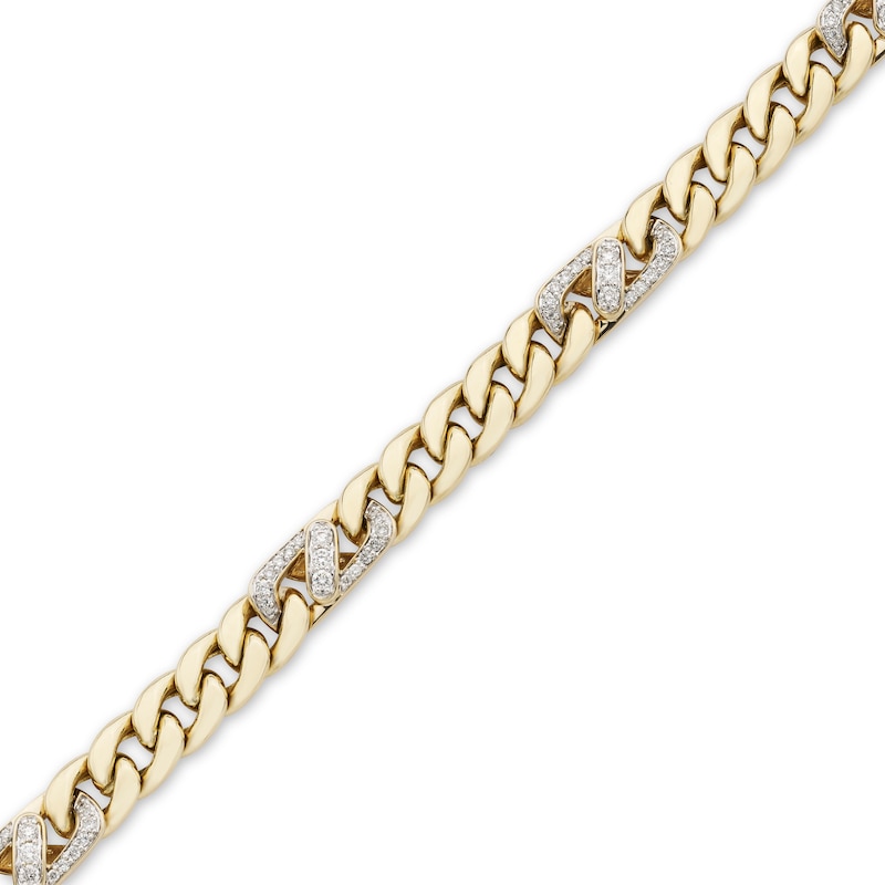 Custom Diamond Cuban Link Bracelet - VVS, VS, SI
