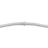 Thumbnail Image 2 of Men's Diamond Necklace 2- 1/2 ct tw Round-cut 10K White Gold 20.25&quot;