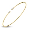 Thumbnail Image 1 of Diamond Cuff Bracelet 10K Yellow Gold