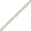 Thumbnail Image 1 of Diamond Link Bracelet 1-1/2 ct tw 14K Two-Tone Gold 7"