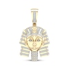 Thumbnail Image 1 of Men's Diamond Pharaoh Charm 1/2 ct tw 10K Yellow Gold