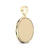 Thumbnail Image 3 of Men's Diamond Nefertiti Charm 1/6 ct tw 10K Yellow Gold