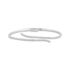 Thumbnail Image 1 of Diamond Bypass Bangle Bracelet 1/2 ct tw Sterling Silver