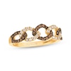 Thumbnail Image 1 of Le Vian Diamond Chain Link Ring 1/3 ct tw 14K Honey Gold