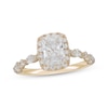 Thumbnail Image 1 of Neil Lane Artistry Radiant-Cut Lab-Grown Diamond Halo Engagement Ring 1-3/4 ct tw 14K Yellow Gold