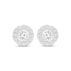 Thumbnail Image 3 of Lab-Grown Diamonds by KAY Necklace & Stud Earrings Set 1-1/2 ct tw 10K White Gold