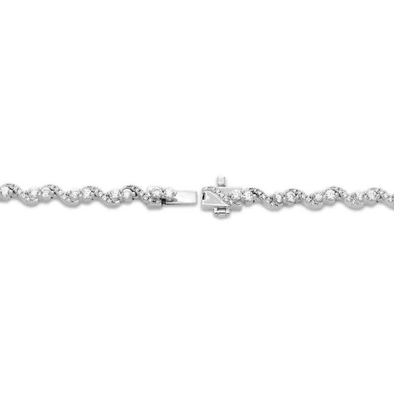 Main Image 3 of Our Story Together Diamond S-Link Bracelet 2 ct tw 10K White Gold 7&quot;