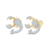 Thumbnail Image 0 of Men's Diamond Scorpion Stud Earrings 1/6 ct tw 10K Yellow Gold