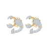 Thumbnail Image 1 of Men's Diamond Scorpion Stud Earrings 1/6 ct tw 10K Yellow Gold