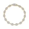 Thumbnail Image 0 of Men's Diamond Mariner Chain Bracelet 1-1/2 ct tw 10K Yellow Gold 8.5"