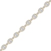 Thumbnail Image 1 of Men's Diamond Mariner Chain Bracelet 1-1/2 ct tw 10K Yellow Gold 8.5"