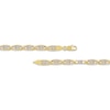 Thumbnail Image 1 of Men's Diamond Fancy Link Chain Necklace 2-1/2 ct tw 10K Yellow Gold 22"