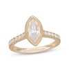 Thumbnail Image 1 of Neil Lane Artistry Marquise-Cut Lab-Grown Diamond Bezel-Set Engagement Ring 1-1/2 ct tw 14K Yellow Gold